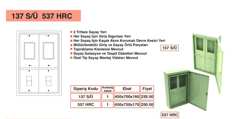 137 S/Ü - 537 HRC