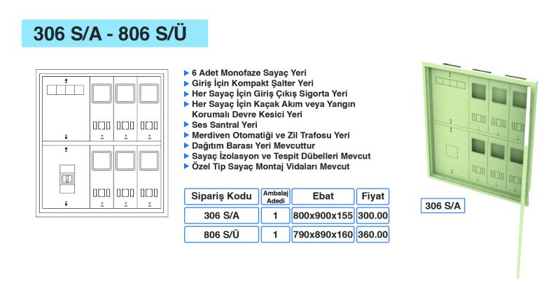 306 S/A - 806 S/Ü