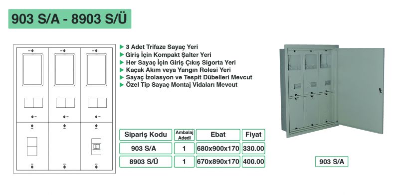 903 S/A - 8903 S/Ü