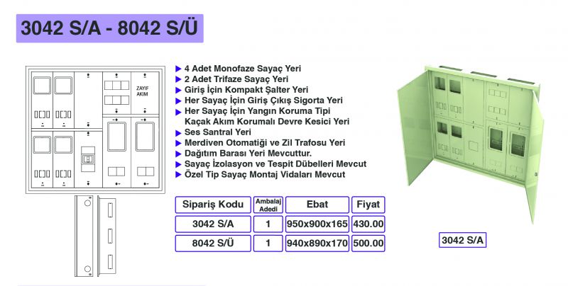 3042 S/A - 8042 S/Ü