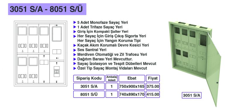 3051 S/A - 8051 S/Ü