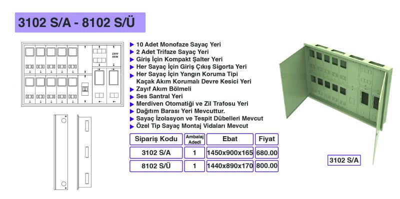 3102 S/A - 8102 S/Ü