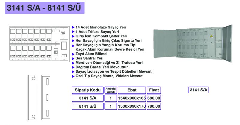 3141 S/A - 8141 S/Ü