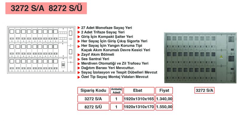 3272 S/A - 8272 S/Ü