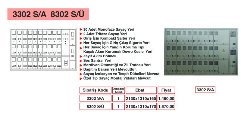 3302 S/A - 8302 S/Ü